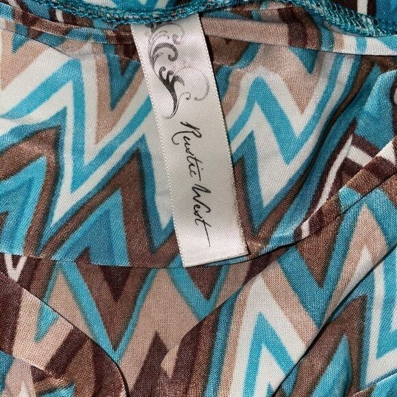 Rustic west chevron dress - Picture 6 of 8